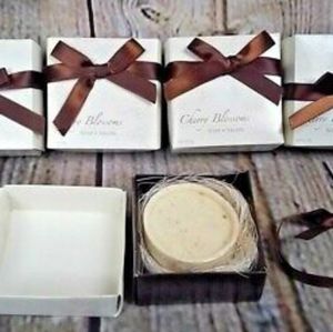 NWT Kate Aspen Cherry Blossom Scented Soap Set of 6
